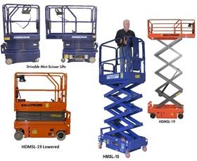 Drivable And Push-Able Scissor Lifts-HMSL10