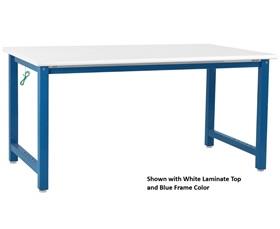Kennedy Series Workbench W/Cleanroom Lisstat™ ESD Static Control Laminate Top-HKDCR3696BEI/BEI TOP