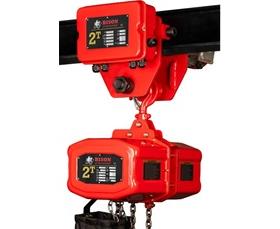 BISON Single Phase Electric Chain Hoist With Motorized Trolley-HHB10T
