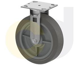 CasterDepot Top Plate Casters - Thermo-Rubber Wheel - Capacities Up To 600 Lbs.-HC000.047