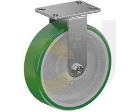 CasterDepot Top Plate Casters - Poly On Cast Iron Wheel - Capacities Up To 3000 Lbs.-HC000.6EE