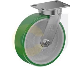 CasterDepot Top Plate Casters - Poly On Cast Iron Wheel - Capacities Up To 3000 Lbs.-HC000.6ED