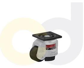CasterDepot Leveling Casters - Nylon Wheel- Side Thumb Adjustment - Capacities Up To 550 Kg.-HC002.45B