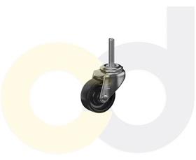 CasterDepot Threaded Stem Casters - Polyolefin Wheel - Capacities Up To 120 Lbs.-HC003.143