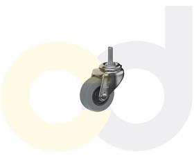 CasterDepot Threaded Stem Casters - Thermo-Urethane Wheel - Capacities Up To 120 Lbs.-HC003.183