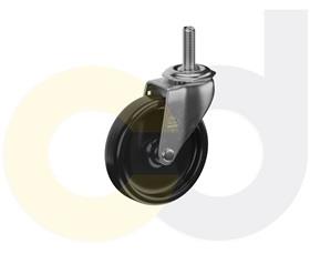 CasterDepot Threaded Stem Casters - Polyolefin Wheel - Capacities Up To 120 Lbs.-HC003.337