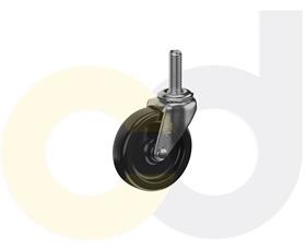 CasterDepot Threaded Stem Casters - Polyolefin Wheel - Capacities Up To 120 Lbs.-HC005.251