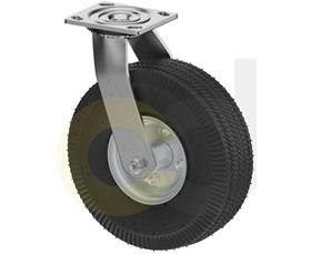 CasterDepot Top Plate Casters - Pneumatic Wheel - Capacities Up To 450 Lbs.-HC015.100