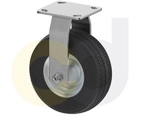 CasterDepot Top Plate Casters - Never-Flat Wheel - Capacities Up To 500 Lbs.-HC013.501
