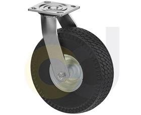CasterDepot Top Plate Casters - Never-Flat Wheel - Capacities Up To 500 Lbs.-HC013.698