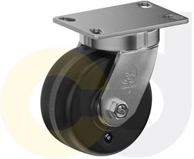 CasterDepot Top Plate Casters - Phenolic Wheel - Capacities Up To 3000 Lbs.-HC014.196