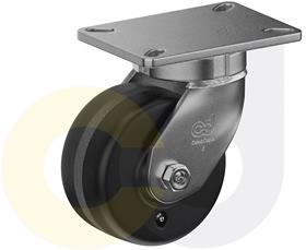 CasterDepot Top Plate Casters - Phenolic Wheel - Capacities Up To 3500 Lbs.-HC014.270