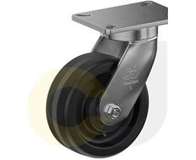 CasterDepot Top Plate Casters - Phenolic Wheel - Capacities Up To 3500 Lbs.-HC014.282