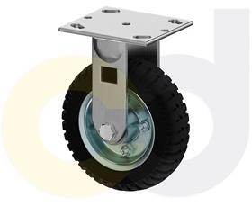 CasterDepot Top Plate Casters - Solid Monoprene Wheel - Capacities Up To 280 Lbs.-HC014.471