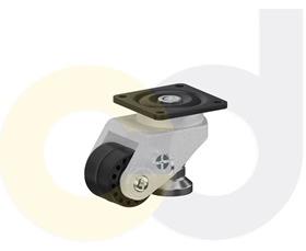 CasterDepot Leveling Casters - Nylon Wheel- Foot Adjustment - Capacities Up To 700 Kg.-HC015.53C