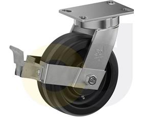 CasterDepot Top Plate Casters - Phenolic Wheel - Capacities Up To 3000 Lbs.-HC015.567