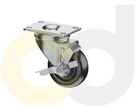 CasterDepot Top Plate Casters - Polyolefin Wheel - Capacities Up To 325 Lbs.-HC015.BC3