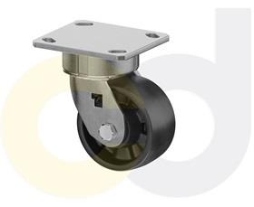 CasterDepot Ergonomic, Top Plate Casters - Glass-Filled Nylon Wheel- Cap. Up To 1400 Lbs.-HC020.092