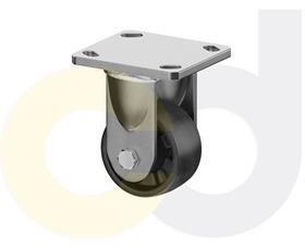 CasterDepot Ergonomic, Top Plate Casters - Glass-Filled Nylon Wheel- Cap. Up To 1400 Lbs.-HC091.B35