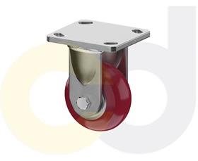 CasterDepot Ergonomic, Top Plate Casters - Poly On Aluminum Wheel - Capacities Up To 1500 Lbs.-HC091.B4C