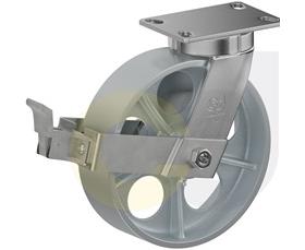 CasterDepot Top Plate Casters - Cast Iron Wheel - Capacities Up To 2500 Lbs.-HC092.45D