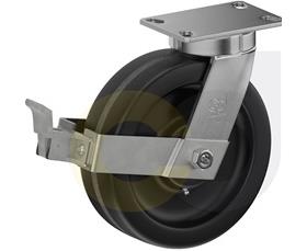 CasterDepot Top Plate Casters - Phenolic Wheel - Capacities Up To 3000 Lbs.-HC092.456