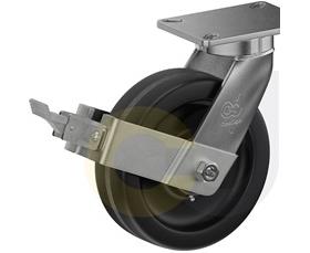 CasterDepot Top Plate Casters - Phenolic Wheel - Capacities Up To 3500 Lbs.-HC092.47E