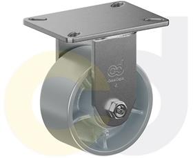 CasterDepot Top Plate Casters - Cast Iron Wheel - Capacities Up To 2500 Lbs.-HC014.26A