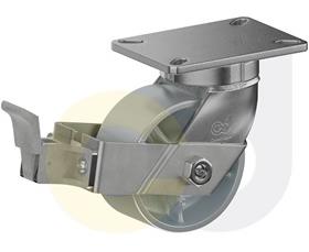 CasterDepot Top Plate Casters - Cast Iron Wheel - Capacities Up To 2500 Lbs.-HC092.467