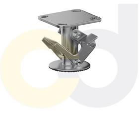 CasterDepot Floor Locks - Stainless Steel Pedal Style-HF001.228
