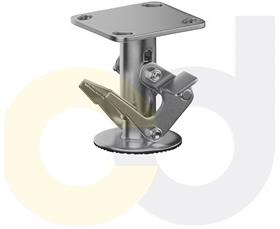CasterDepot Floor Locks - Stainless Steel Pedal Style-HF001.231