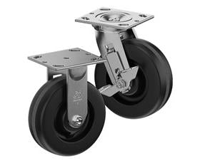 CasterDepot Top Plate Casters - Phenolic Wheel - Capacities Up To 1250 Lbs.-HC012.339
