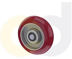 CasterDepot Ergonomic, Top Plate Casters - Poly On Aluminum Wheel - Capacities Up To 1500 Lbs.-HW001.282