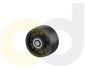 CasterDepot Ergonomic, Top Plate Casters - Glass-Filled Nylon Wheel- Cap. Up To 1400 Lbs.-HW003.8A8