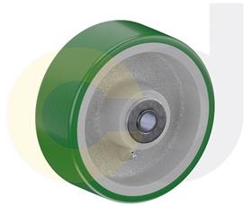CasterDepot Top Plate Casters - Poly On Cast Iron Wheel - Capacities Up To 3000 Lbs.-HW003.8F2