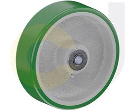 CasterDepot Top Plate Casters - Poly On Cast Iron Wheel - Capacities Up To 3000 Lbs.-HW065.BCB