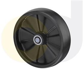 CasterDepot Ergonomic, Top Plate Casters - Glass-Filled Nylon Wheel- Cap. Up To 1400 Lbs.-HW020.002