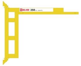 Wall Bracketed - Full Cantilever Enclosed Track Jib Crane