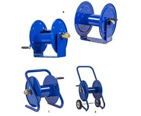 Portable & Fixed Mount Hand Crank Hose Reels