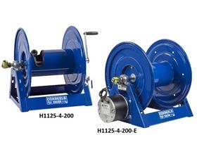 Hand Crank & Powered Rewind Hose Reel