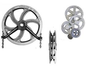David Round Chain Sheaves & Load Wheels