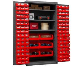 16 Gauge Cabinets With Hook-On-Bins® And Shelves-H2501BDLP1023S1795