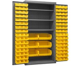 16 Gauge Cabinets With Hook-On-Bins® And Shelves-H2501BDLP1023S95