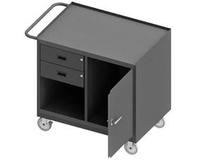 36/48" W Mobile Bench Cabinets-H311895