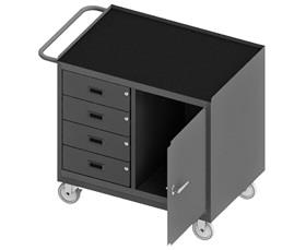 36/48" W Mobile Bench Cabinets-H3121RM95