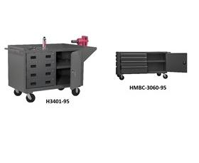 Mobile Bench Cabinets