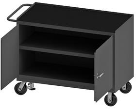 36/48" W Mobile Bench Cabinets-H3412RMFL95