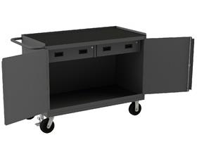 36/48" W Mobile Bench Cabinets-H3414RMFL95