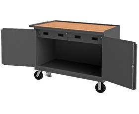 36/48" W Mobile Bench Cabinets-H3414THFL95