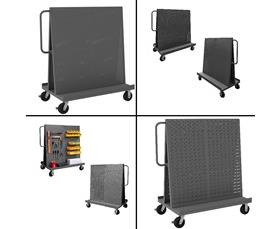 Louvered Panel & Pegboard A-Frame Trucks